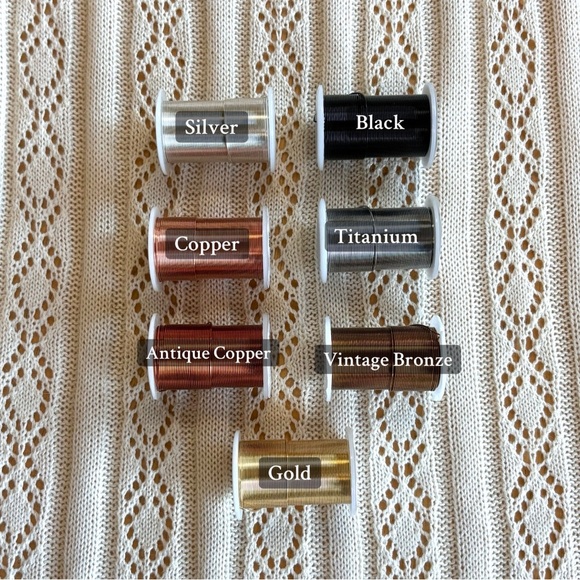 Handmade Wire Wrapped Rings - Picture 6 of 7